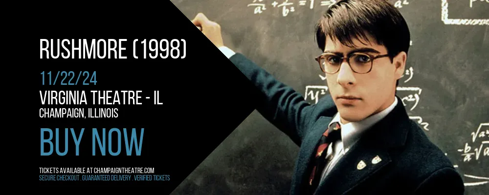 Rushmore (1998) at Virginia Theatre - Il